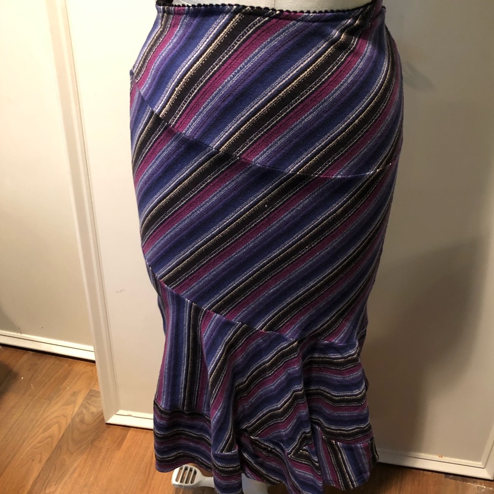 Free people spandex cotton skirt with amazing cut
